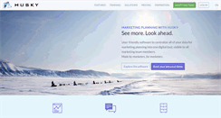 Desktop Screenshot of huskymarketingplanner.com