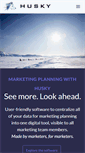 Mobile Screenshot of huskymarketingplanner.com